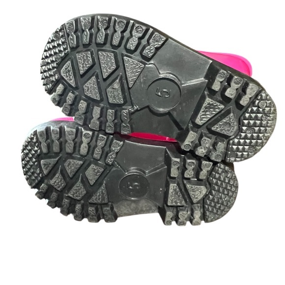 Bright Pink Rain Boots size toddler 5 - Picture 2 of 2